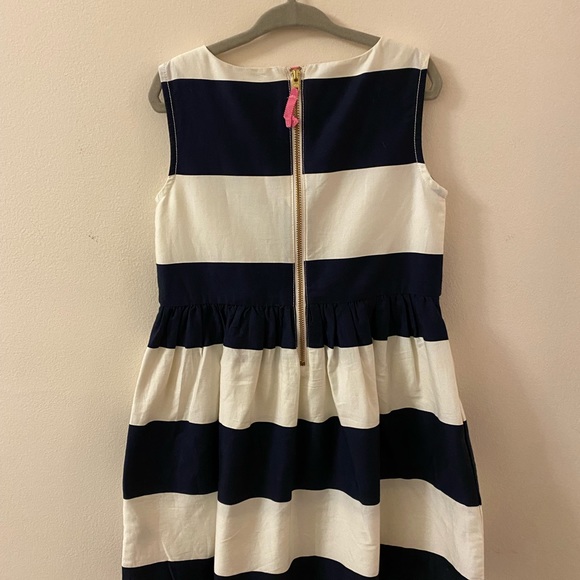 Girls crewcuts dress navy and white stripe NWT - Picture 3 of 3